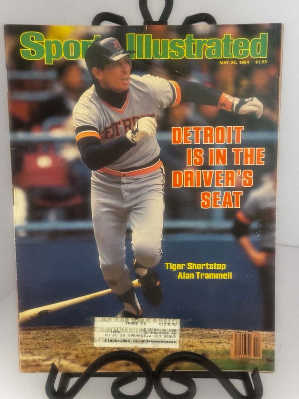 Sports Illustrated Magazine 5/28/84 Alan Trammell Detroit Tigers Cover